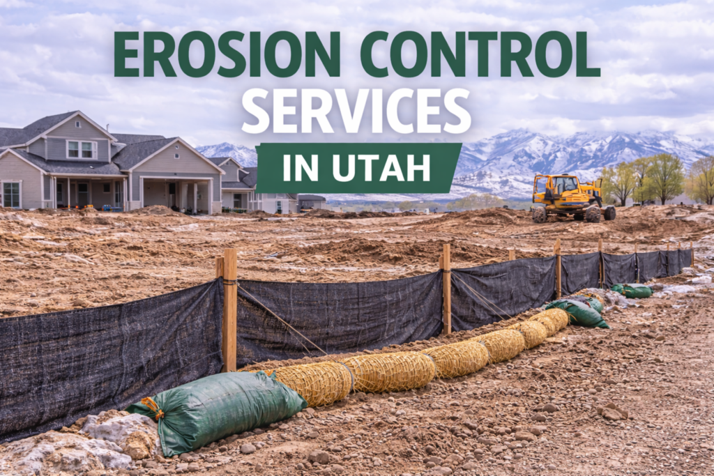 Erosion Control Services in Utah for Construction Projects