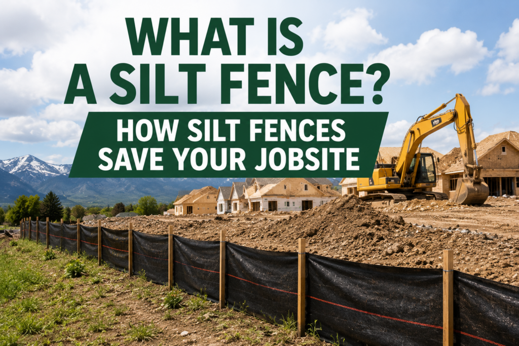 What Is a Silt Fence and How Does It Work?